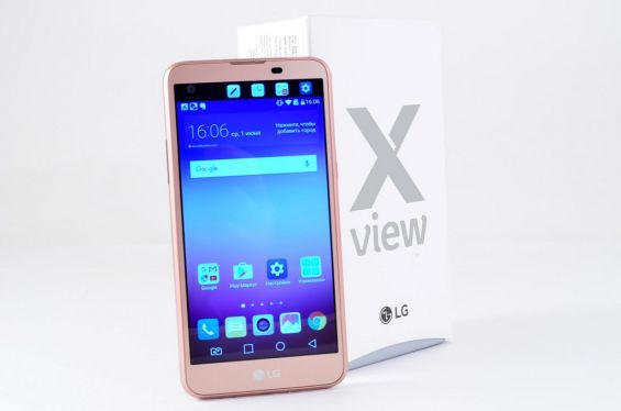 Коробка и экран LG X View K500DS