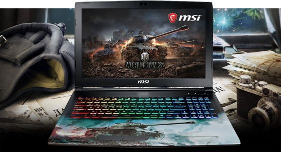 MSI GP62M версии World of Tanks Edition