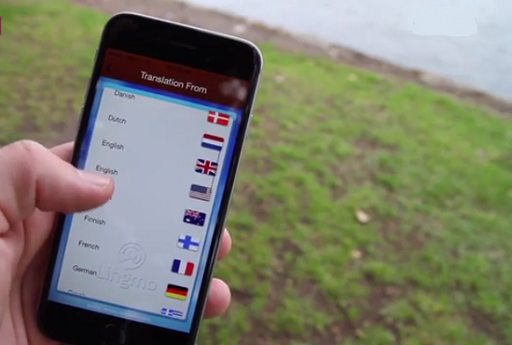 Приложение для смартфона Aussie startup Lingmo