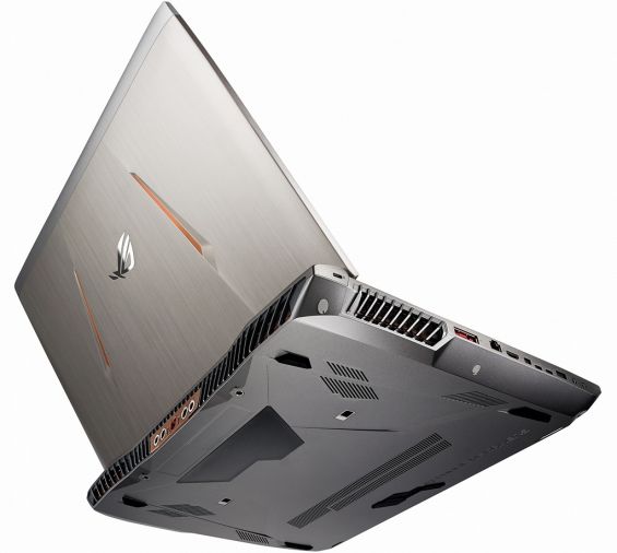 ASUS ROG gx800vh вид снизу