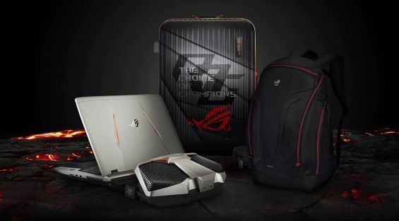 Заводская комплектация ноутбука ASUS ROG gx800vh