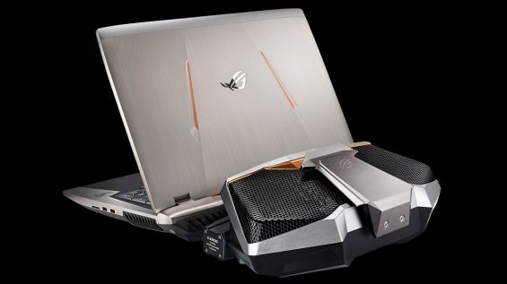 ASUS ROG gx800vh вид сзади