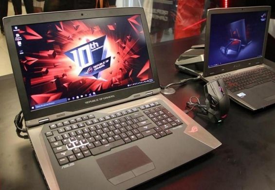 Презентация ноутбука ASUS ROG gx800vh