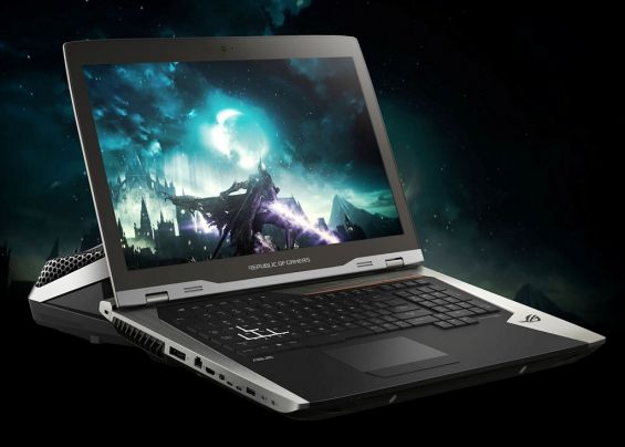 Запуск игры на ASUS ROG gx800vh