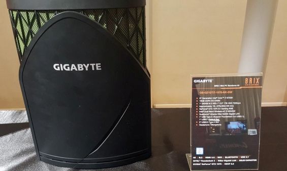 Презентация Gigabyte Brix GB-GZ1DTi7-1070-NK-GW