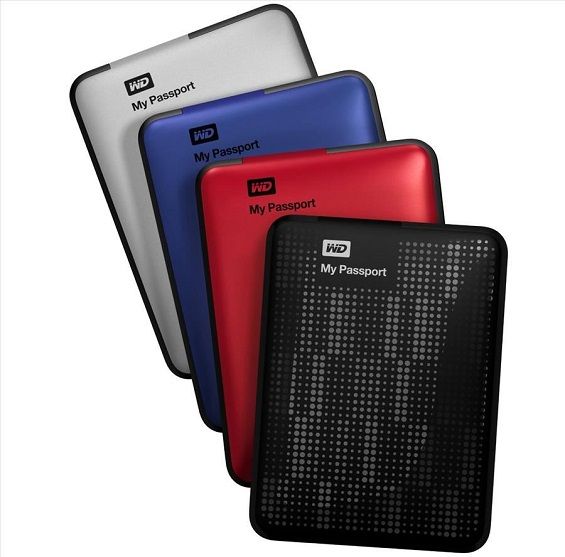 Варианты расцветок My Passport Ultra Drive от Western Digital