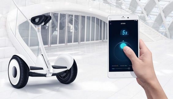 Управление Xiaomi Mi Ninebot Mini при помощи смартфона