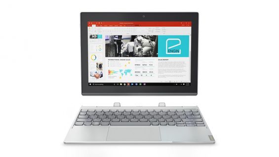 Lenovo MIIX 320 10 на белом фоне