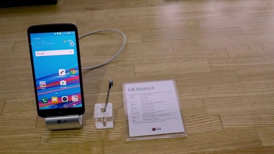 Презентация смартфона LG Stylus 3