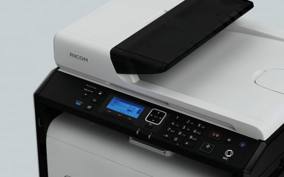 Панель управления МФУ Ricoh SP 220SNw