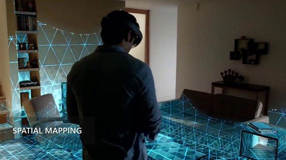 Виртуальная реальность в очках HoloLens от Microsoft