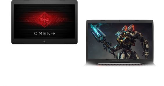 Экраны HP OMEN 17-w204ur и ASUS ROG Strix GL702VM