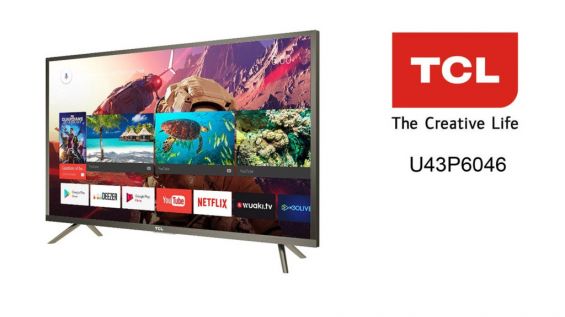 Изображение TCL U43P6046 и логотип производителя