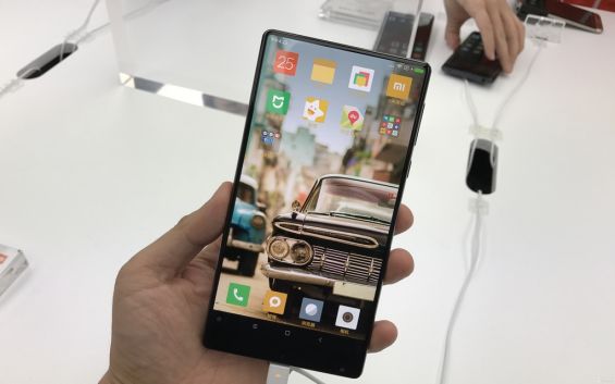 Главное меню Xiaomi Mi Mix