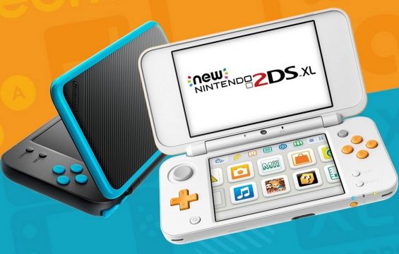 Два варианта расцветки New Nintendo 2DS XL