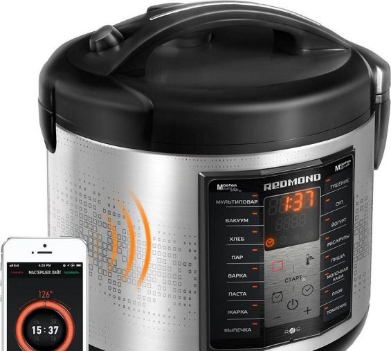 Мультикухня Redmond SkyKitchen RMK-FM41S крупным планом