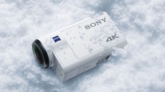 Sony FDR-X3000 в снегу