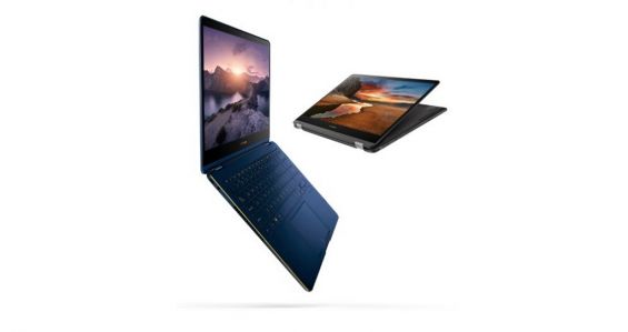 Трансформер ASUS Zenbook Flip S UX370UA в виде ноутбука и планшета