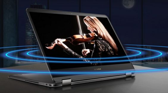 Воспроизведение видео на ноутбуке ASUS Zenbook Flip S UX370UA