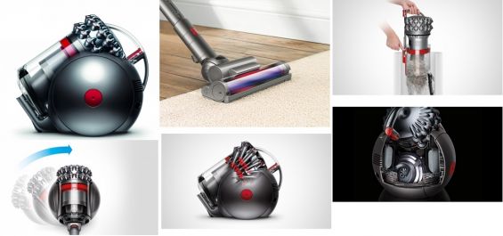 Дизайн пылесоса Dyson Cinetic Big Ball Animalpro