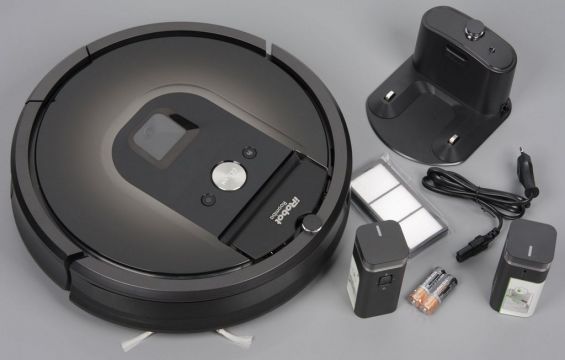 Стандартный комплект поставки пылесоса iRobot Roomba 980