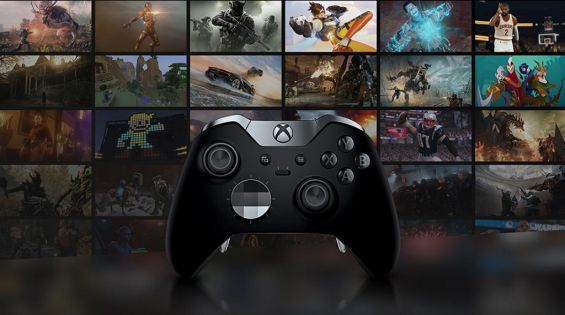 Геймпад Microsoft Xbox One X и скриншоты популярных игр