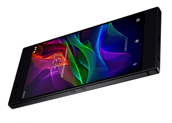 Экран телефона Razer Phone крупным планом