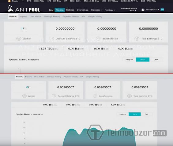 Заработок на Antpool