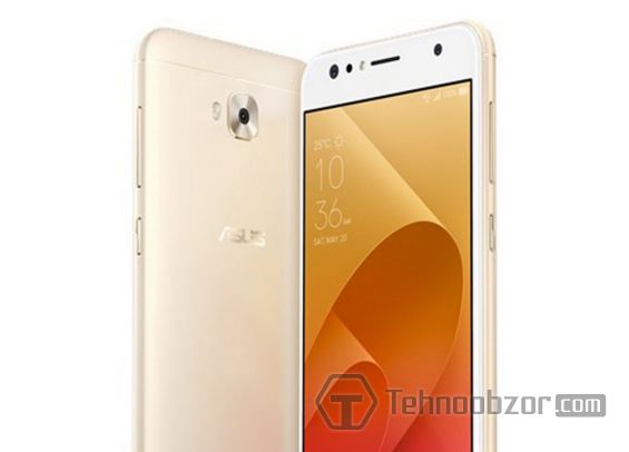 Asus ZenFone 4 Selfie Pro золотистого цвета