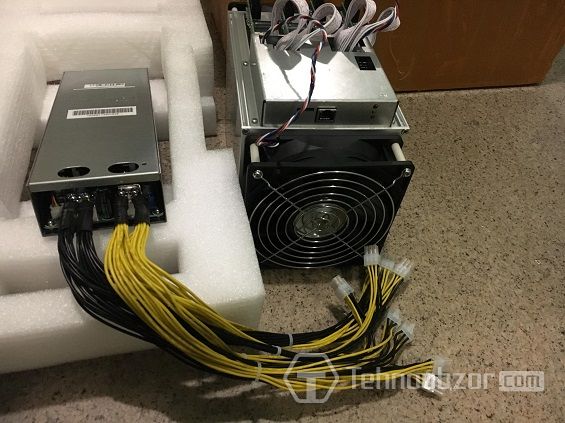 Pinidea ASIC X11 Miner DR-100 и блок питания