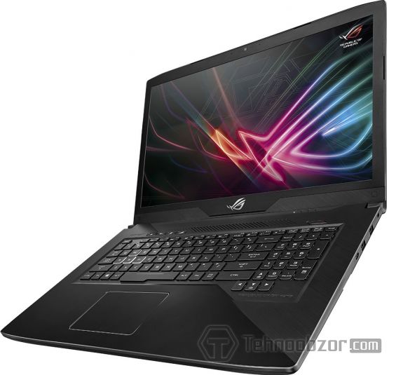 Дисплей и клавиатура Asus ROG Strix GL703VD