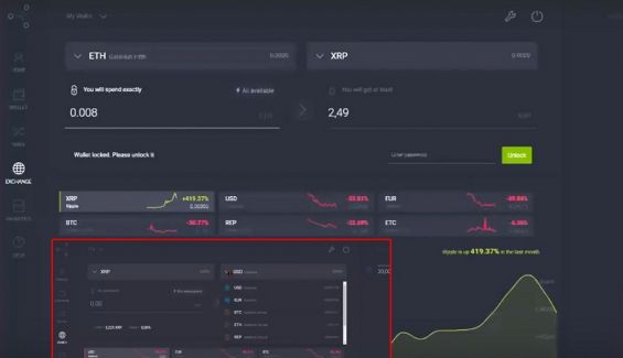 Покупка Ripple на GateHub