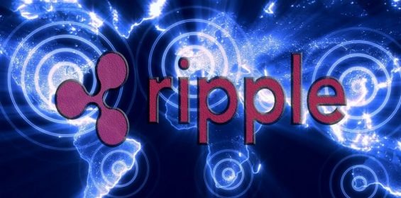 Бордовый значок Ripple