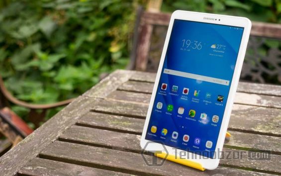 Главное меню планшета Samsung Galaxy Tab A 10.1