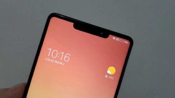 Как может выглядеть экран смартфона Xiaomi Mi 7