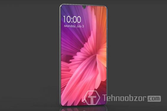 Вероятная конструкция телефона Xiaomi Mi 7