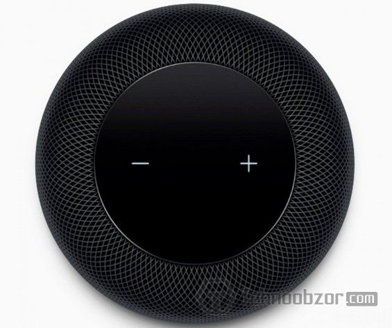 Сенсорный дисплей для управления колонкой Apple HomePod