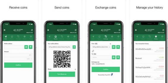 Оформление клиента Coin App Wallet