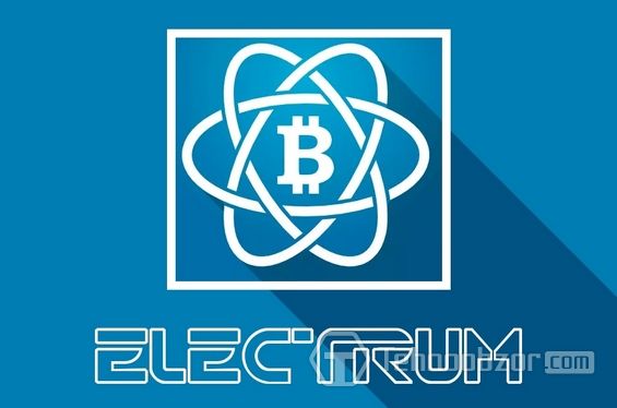 Эмблема кошелька Electrum крупным планом