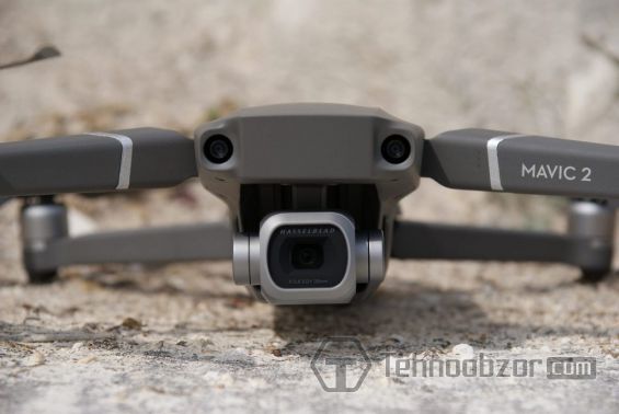 Камера DJI MAVIC 2 PRO крупным планом