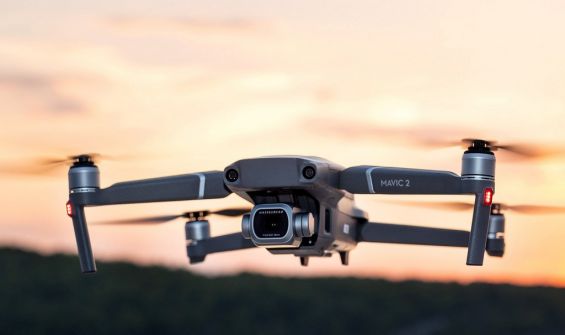 DJI MAVIC 2 PRO в полёте