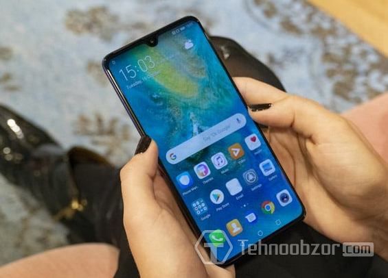 Huawei Mate 20 в рабочем состоянии