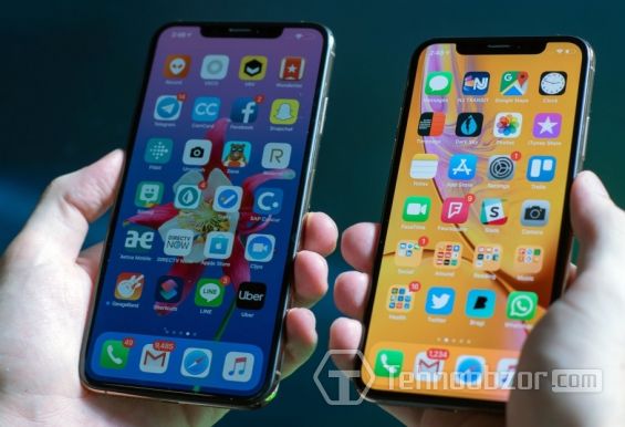 Дисплеи Apple iPhone XS и XS Max