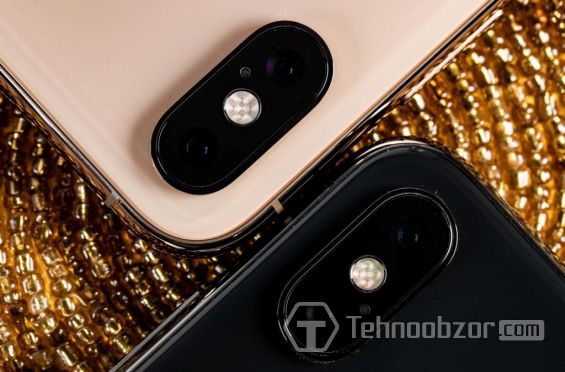 Основные камеры iPhone XS и XS Max