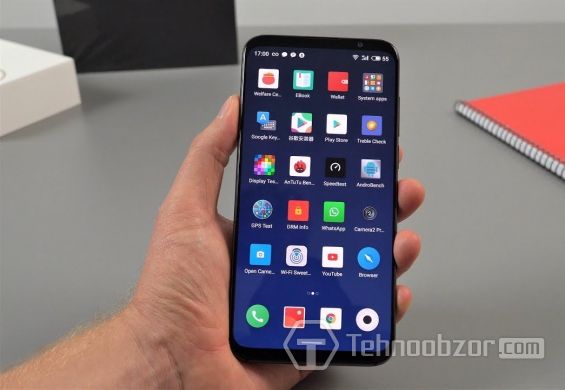 Дисплей смартфона Meizu 16