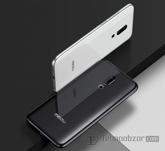 Черный и белый Meizu 16