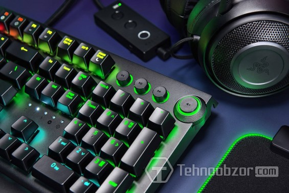 Кнопки клавиатуры Razer Blackwidow Elite