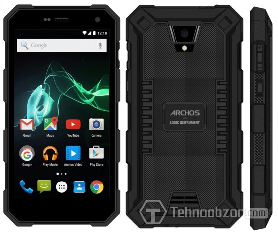 Дизайн смартфона Archos 50 Saphir