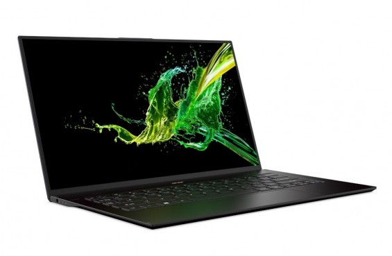 Ноутбук Acer Swift 7 крупным планом