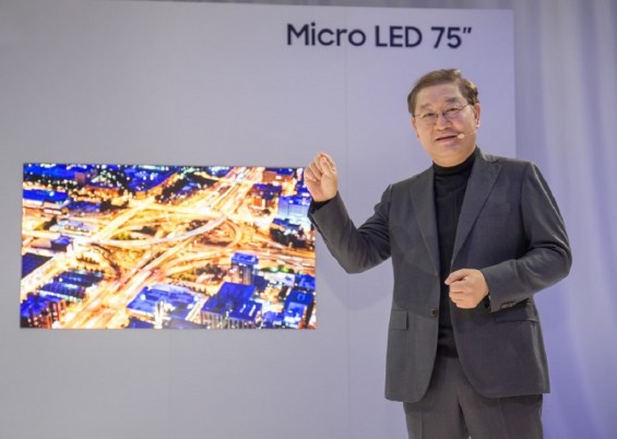 Телевизор Samsung Micro LED с диагональю 75 дюймов